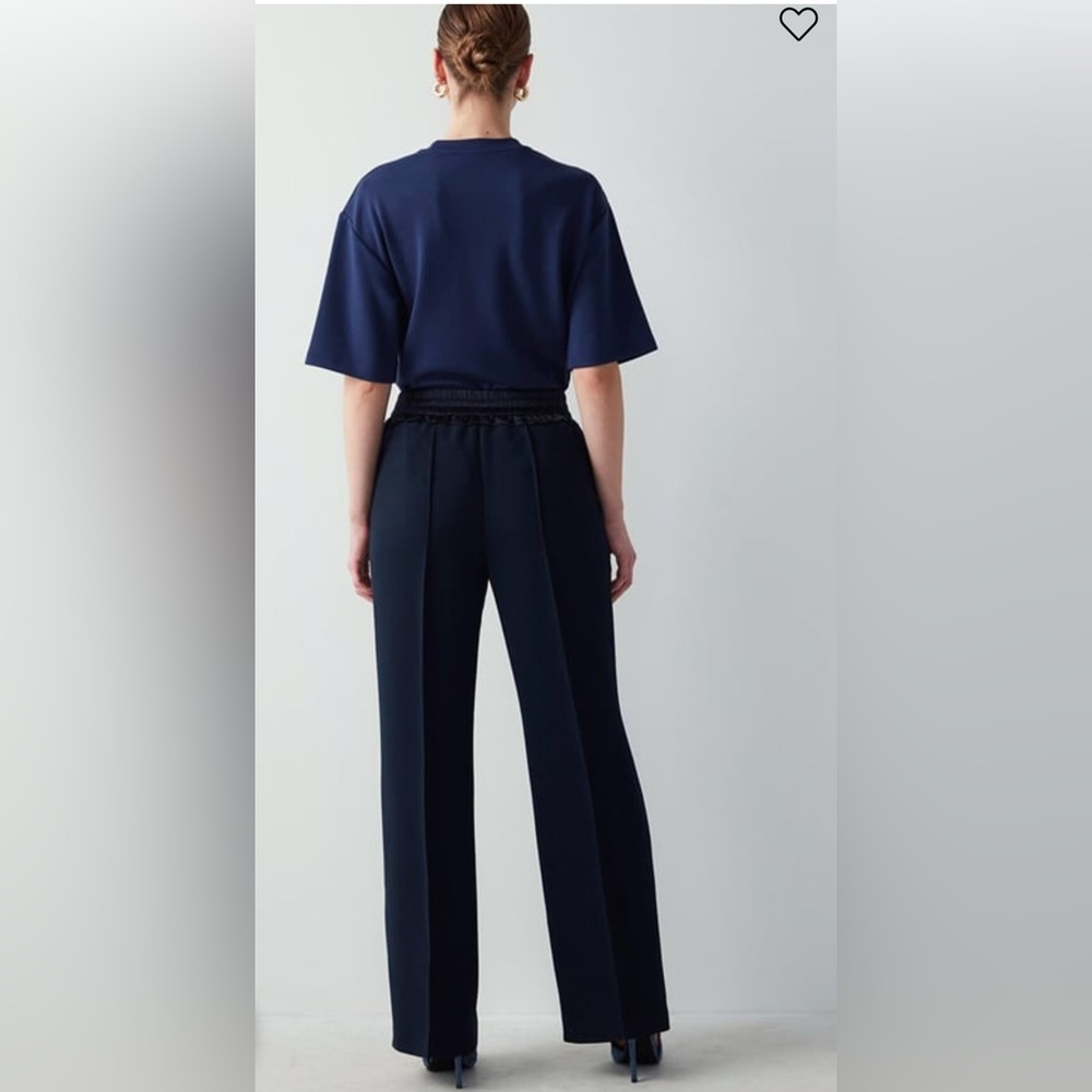 IPEKYOL Navy Women's Trousers,sise 8 - Picture 2 of 15